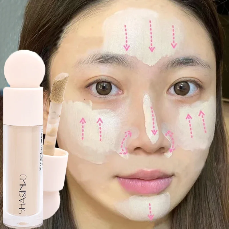 Full Cover Liquid Concealer Stick Waterproof Matte Long Lasting Cover Acne Occhiaie Fondotinta Crema Cosmetici Per Il Trucco Del Viso