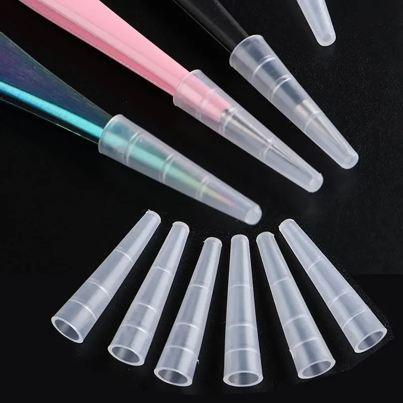 Silicone Eyelash Tweezers Covers Pack of 100