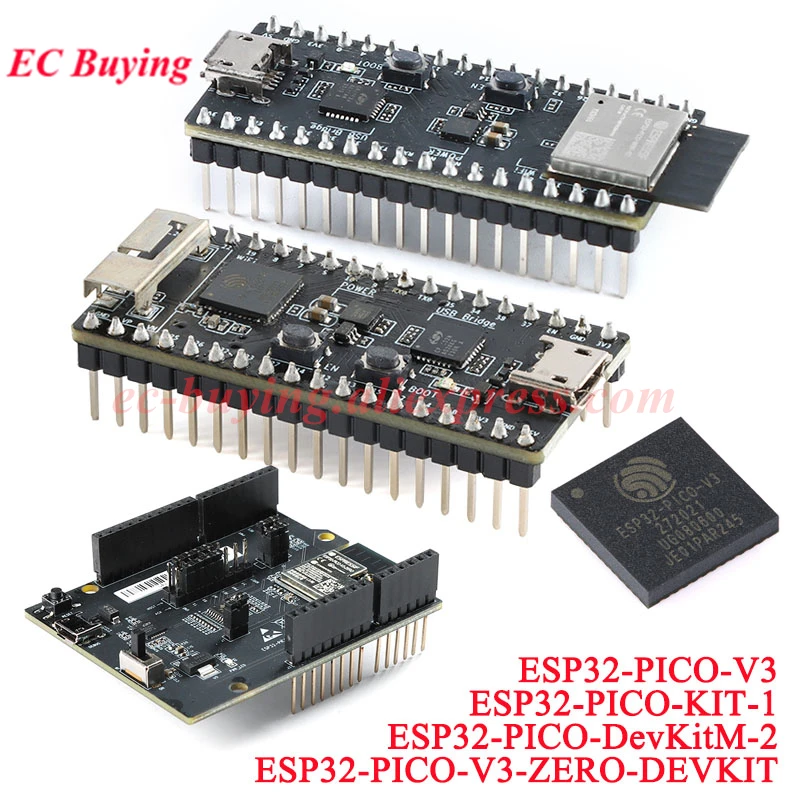 ESP32-PICO-KIT -DevKitM-2 Entwicklungsboard ESP32-PICO-V3 ZERO-DEVKIT Sip ESP32 SoC Chip WiFi Wifiless Bluetooth-kompatibles Modul