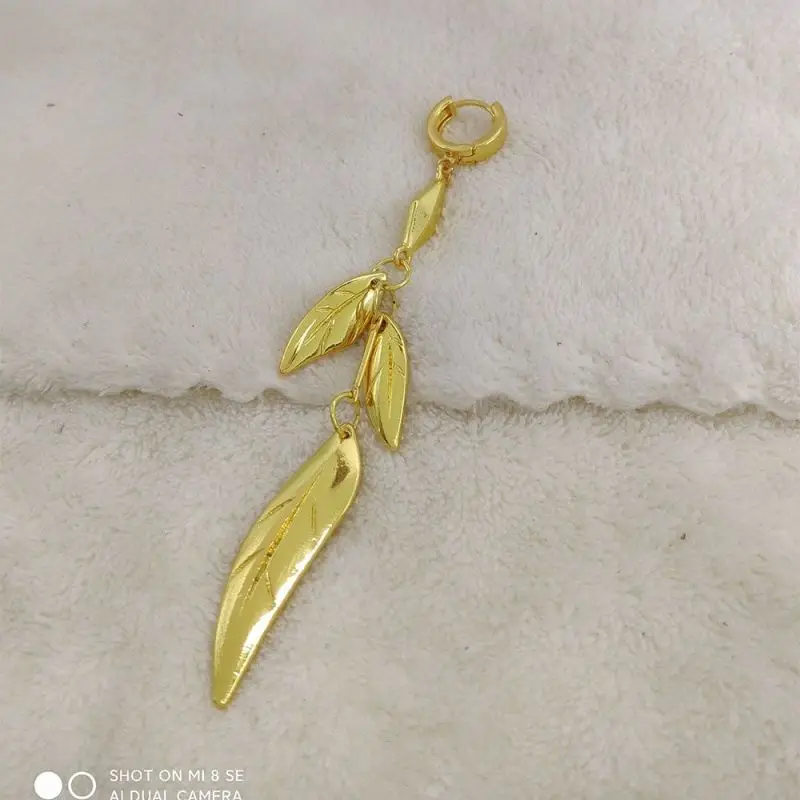 Anime Genshin Impact Tighnari Cosplay Earrings Ear Clip Fashion Jewelry Pendants Halloween Cosplay Costume Accessory 4