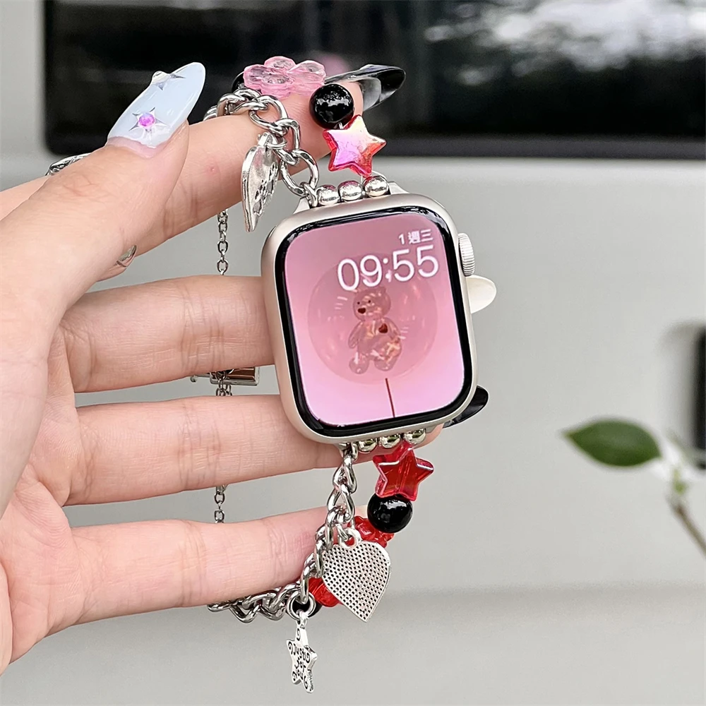 【日本未販売】Overspiked Watch l watch y2k Y2k Streetwear Style Silver 2000s Teardrop Watch with Blue