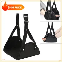 Aircraft Rest Foot Office Hanging Adjustable Simple Leg Hammock Accessories Table Feet Stool Work Flying Travel Rest Foot Pad 1