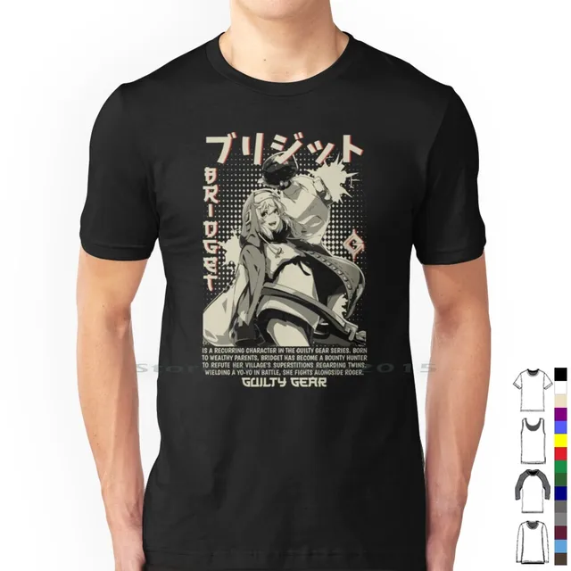 Ggst 2022 Bridget Guilty Gear Game Unisex T-Shirt - Beeteeshop