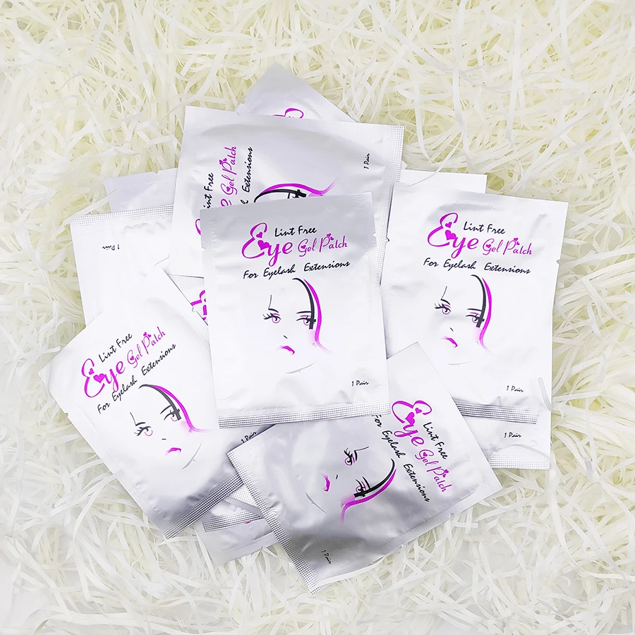 

200pairs Lash Stickers Under Eyelash Patches Wholesale Hydrogel Eye Patch for Building Eyelash Extension Eye Pads Grafted Beauty