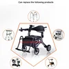 Folding Adjustable Electrical Lightweight Walker Rollator Power Multifunction 5