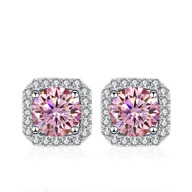 Pink Moissanite