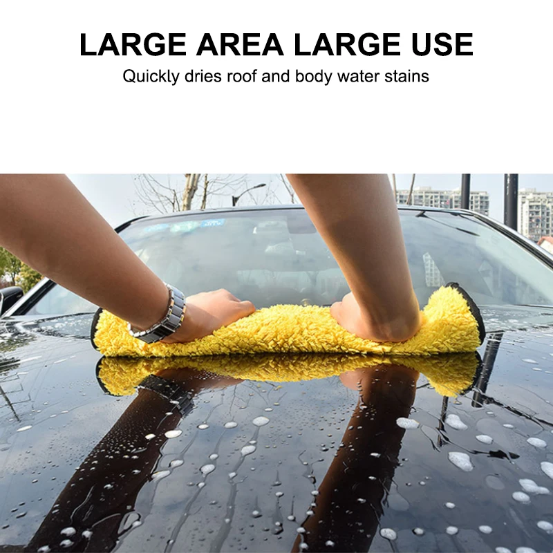 Kcimo Microfiber Towel Car Wash Towel Detailing Cleaning Cloth Car Wash Drying Absorbent Cleaning Products microfiber towel microfiber cleaning cloths microfiber car towel microfiber towels microfiber washing towel car washing towel car drying towel