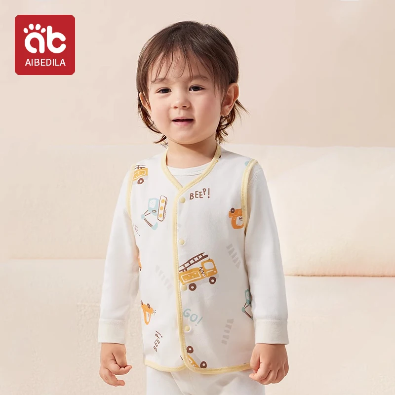 Description Picture 5 of itemCotton Newborn Baby Waistcoat Autumn and Winter Girl Vest Jacket Warm Soft Children Vest Cartoon Kids Clothes 0-24 Months