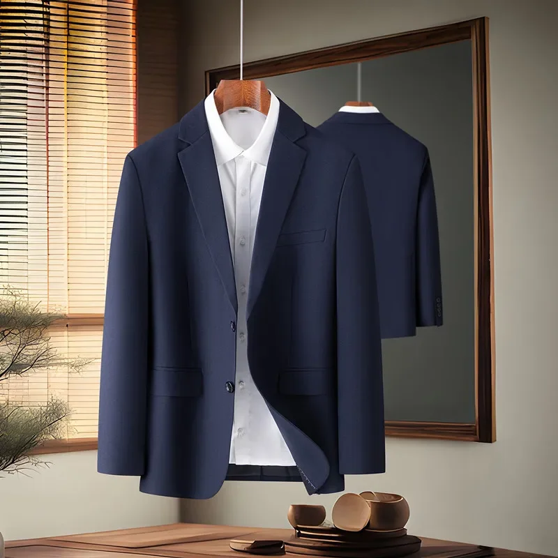 

Fashion Matching Handsome Trend Business Men's Single Suit Boutique Casual Jaqueta De Couro blazers for men elegant stylish