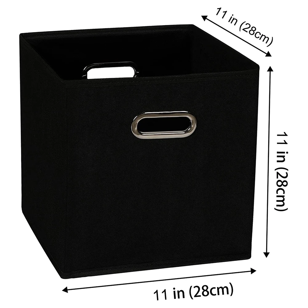 11inch Multi-functional Folding Wardrobe Practical Clothes Storage Basket Fabric Storage Bins Foldable Clothes Drawer Organizer 2