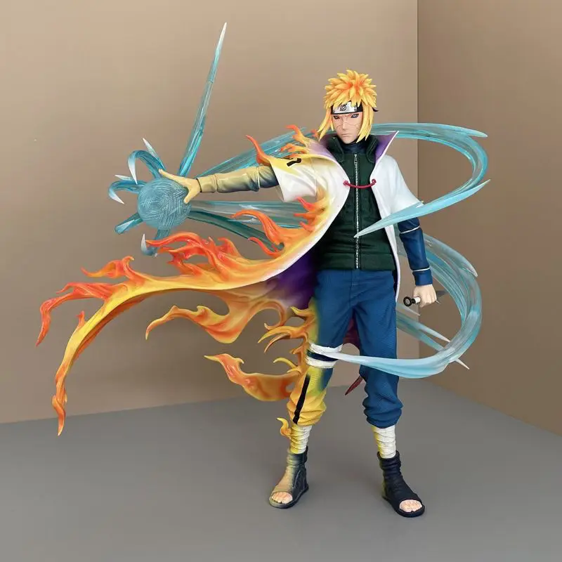 29cm anime naruto figura de ação minato namikaze figura o quarto