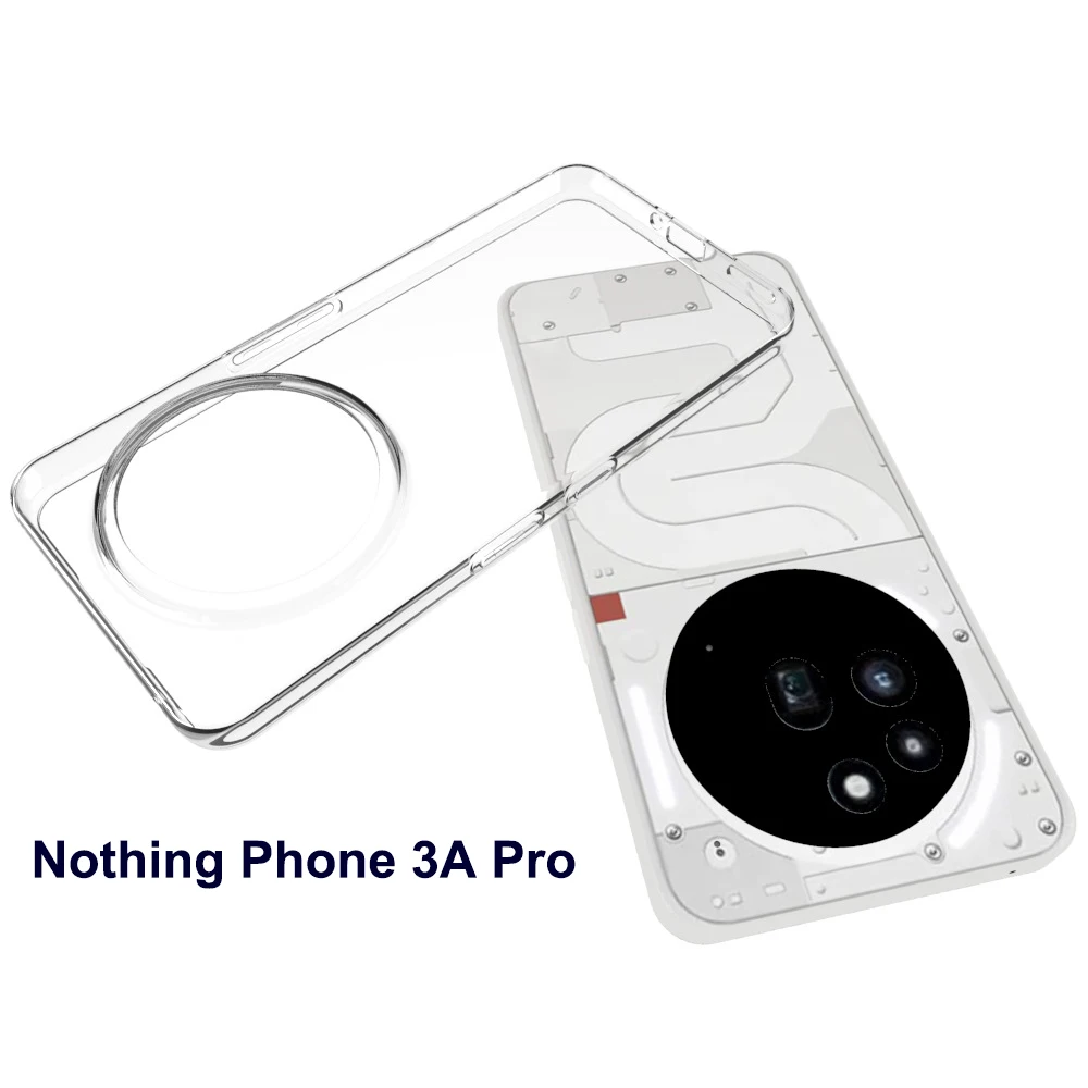 Shockproof Clear Ultrathin Silicone TPU Back Cover