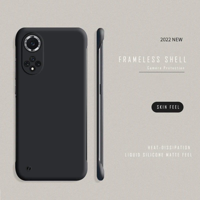 Ultra Slim Frameless Matte Gradient Hard Phone Cover