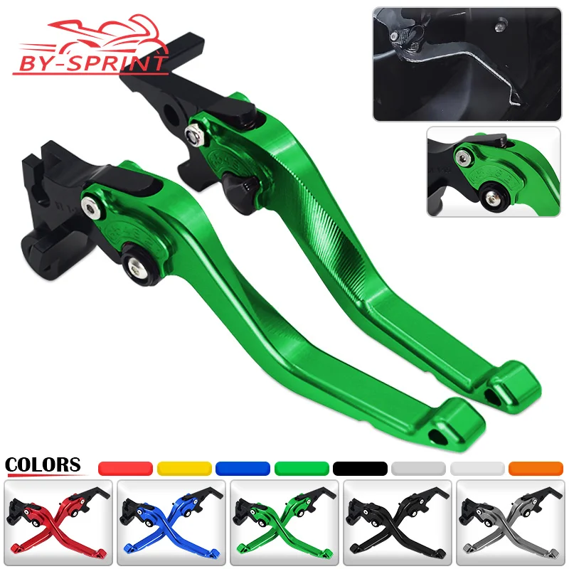 

Motorcycle Adjustable Short Brake Clutch Lever Handle Brake Clutch For Ninja400 Ninja300 Z300 NINJA250R Ninja125 Z250SL