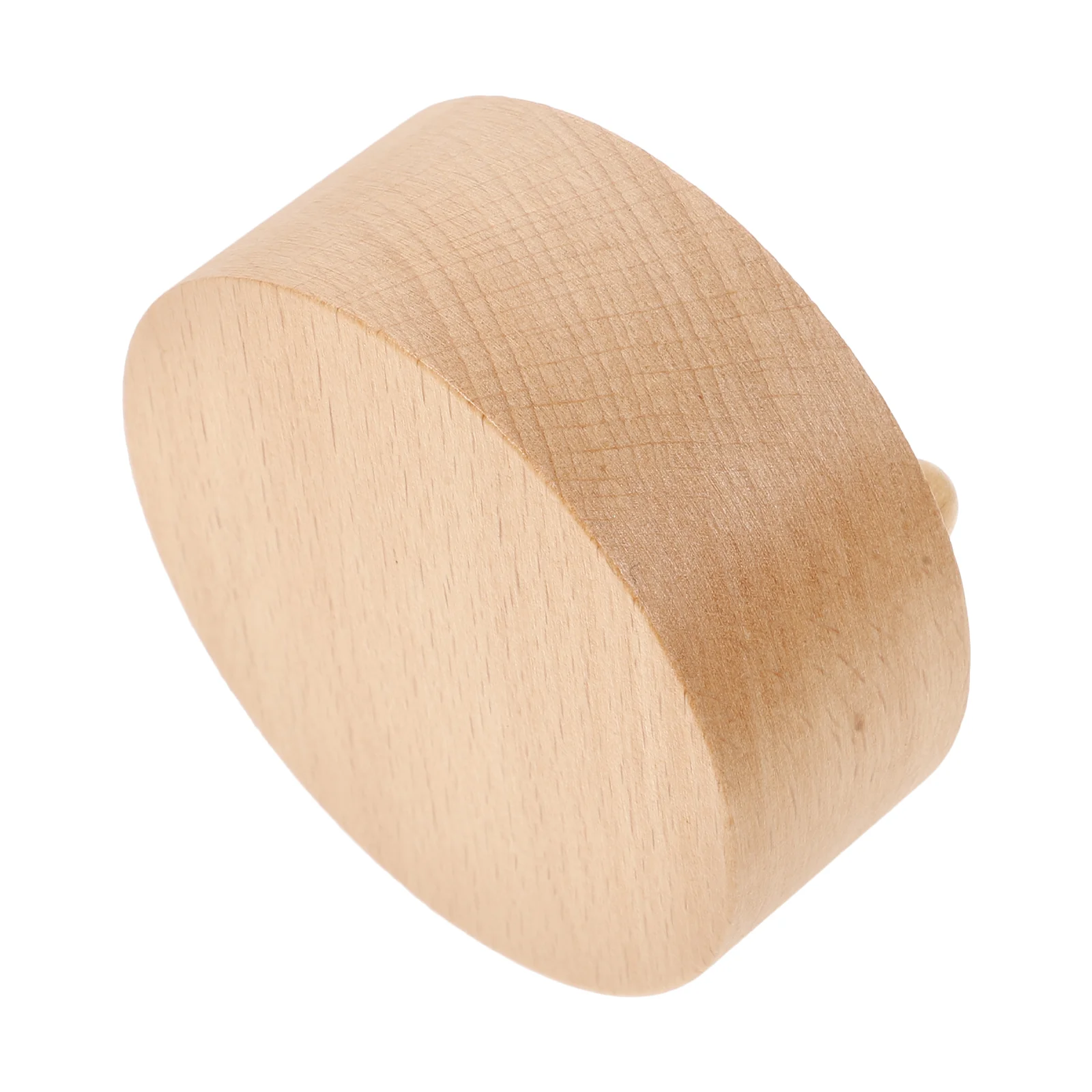 Music Box Safe Material Base DIY Handcraft Round Musical Wood Stable Characteristics
