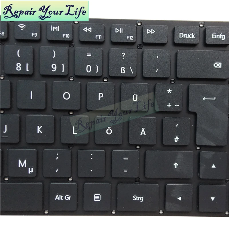Alemanha Italiano Espanhol us Inglês Teclado Laptop para Huawei Matebook d Mrc-w50r Mrc-w60 Pl-w29 Nsk330sq 9z.ne7sq.001 Original - Imagem 2