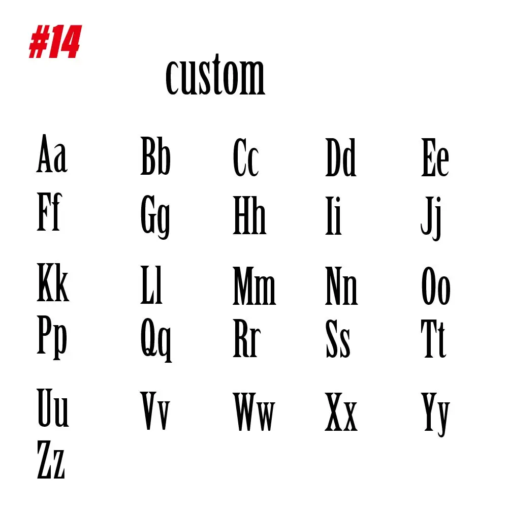 Font 14