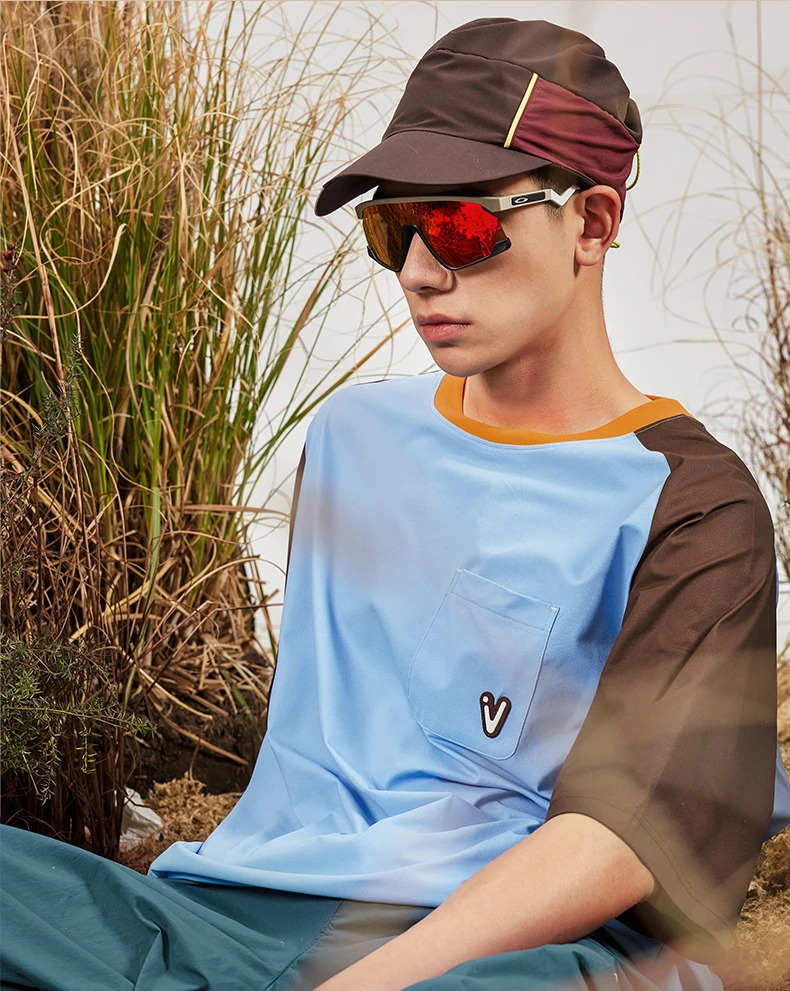 Description Picture 5 of itemVECTOR 2024 Summer New Outdoor Mountaineering Hiking Fishing Beach Sweat-absorbing Quick Drying High Quality T-shirt