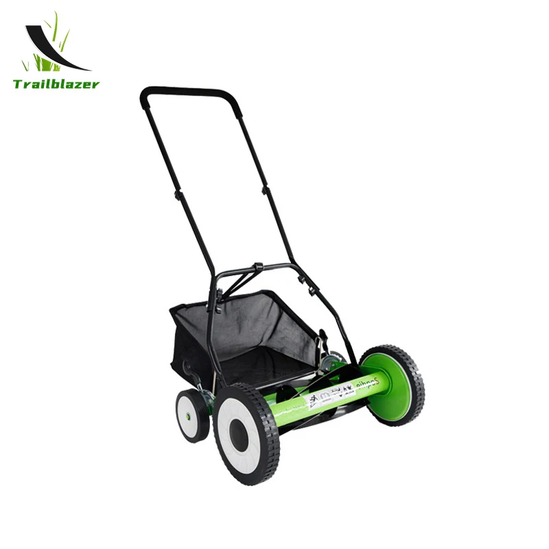 Manual Hand Push Lawn Mower Courtyard Reel Mower Lawn Mower Grass Catcher -  AliExpress