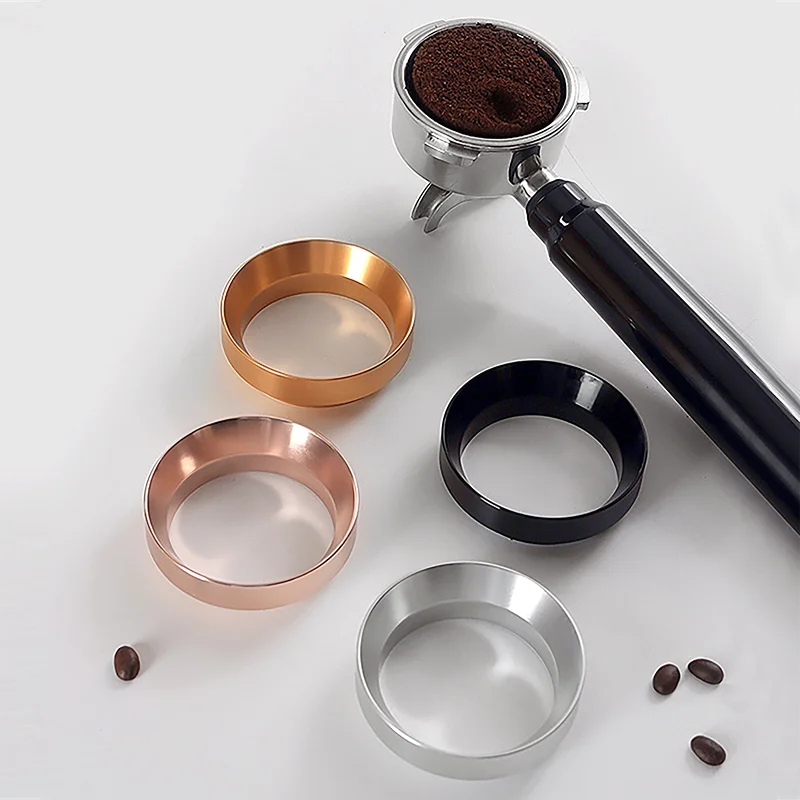 51/53/58mm Coffee Catcher Ring Anti-fly Powder Ring Grinder Catcher Coffee Handle Cloth Powder Dosing Tools