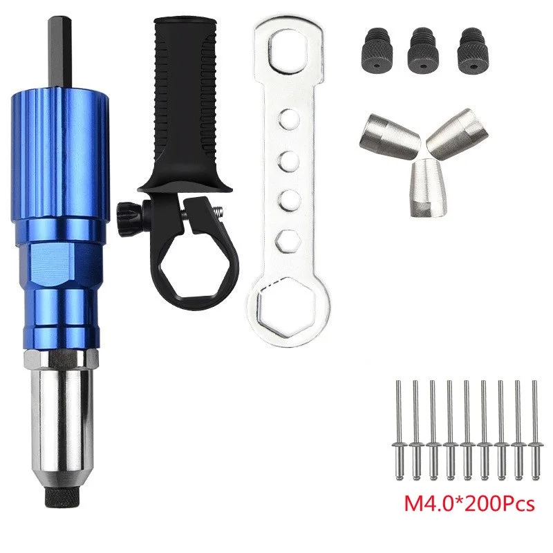 Electric Rivet Nut Gun Riveting Tool Cordless Drill Adaptor Insert nut Multifunction Nail Gun Auto Rivet rivet gun,rivet nut tool,rivet gun set