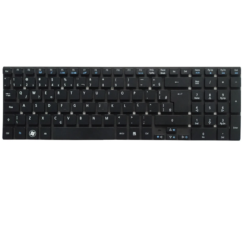 Teclado para Notebook Acer Aspire Brasil e br Novo E5511 E5-511-p9y3 E5-511g E1-511p E5-521g E5-571 E5-571g Es1-512 Es1711 Es1-711g - Imagem 3