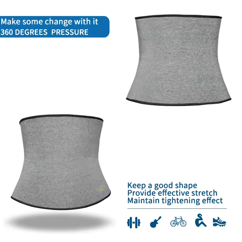 Mens Waist Trainer Modeling Belt Belly Cincher Shapers Slimming Body Shaper Sweat Slim Trimmer Weight Loss Shapewear Abdominal