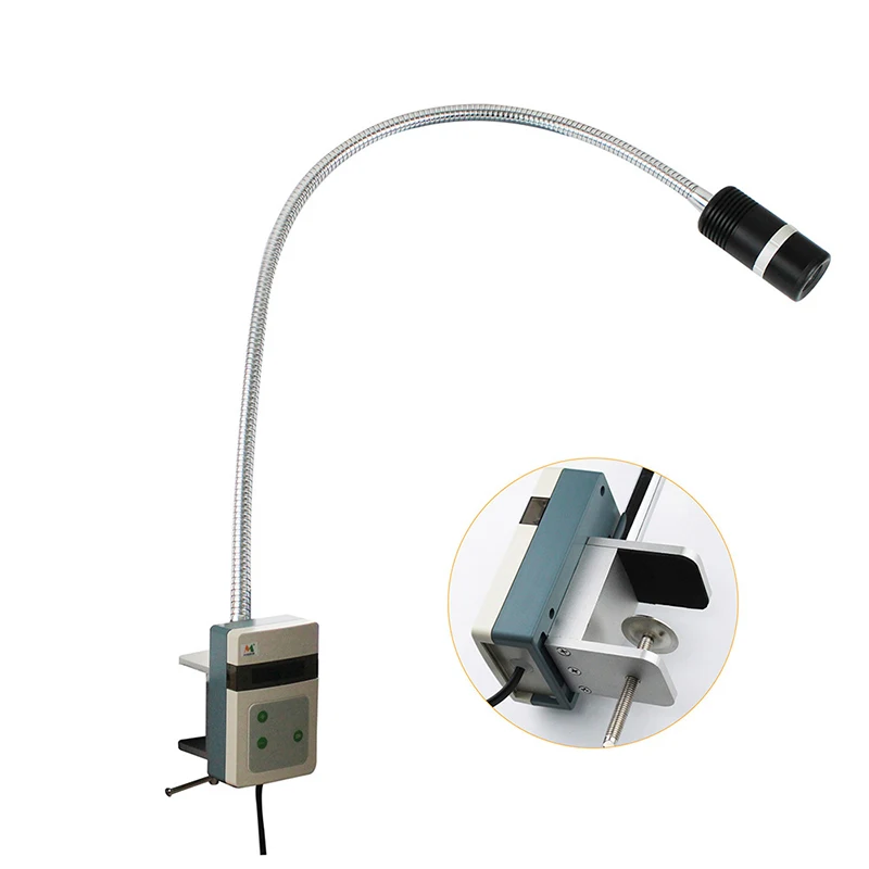 医療検査用LEDライト,歯科用チェアランプ,テーブルクリップタイプ,ハイパワー,12W