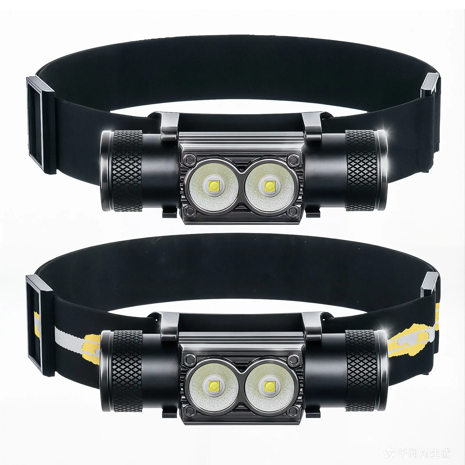 Newest Type-C USB led headlamp Fishing 18650 headlight Torch Hunting thumbnail 5