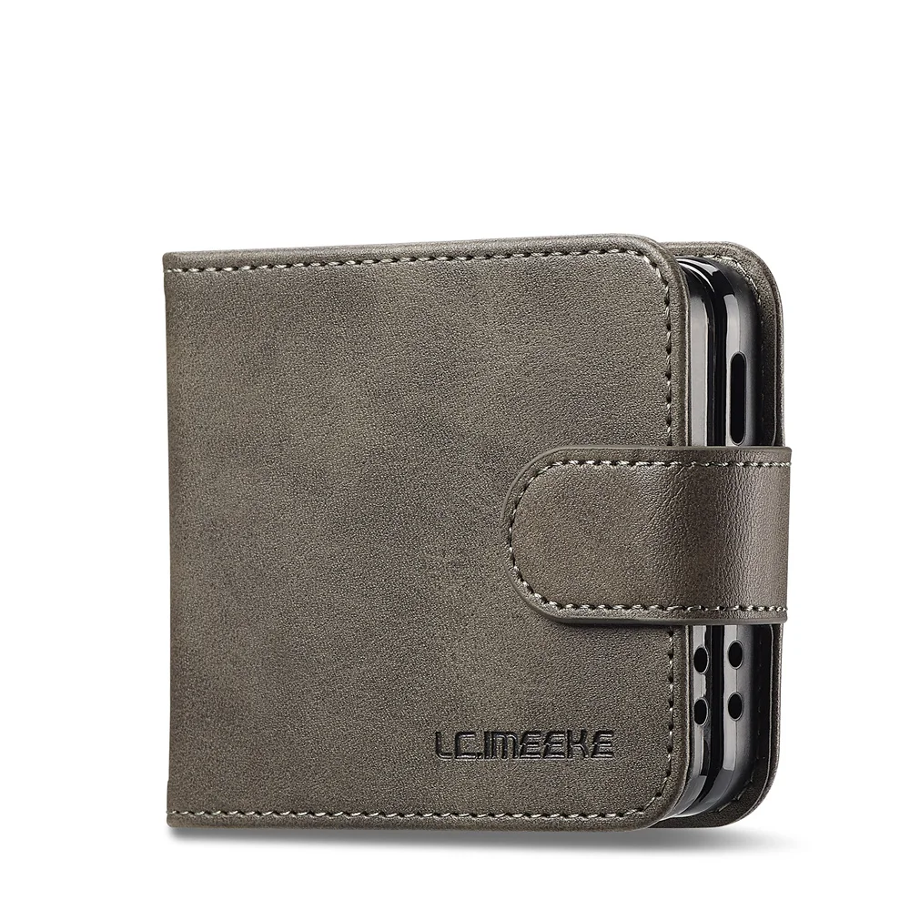 Premium Wallet Case with Card Holder - PU Leather Flip Cover
