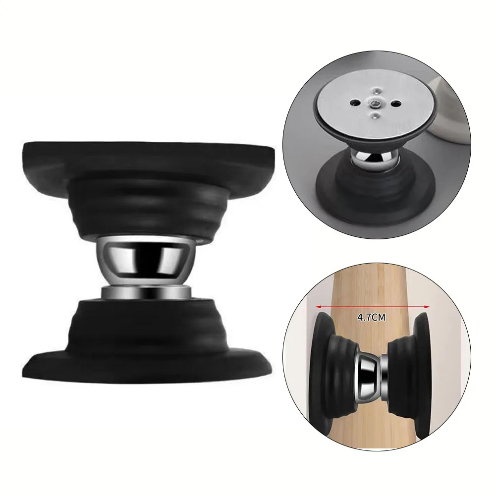

1pcs Silicone Door Stop Magnetic Door Stopper Holder Anti Collision Windproof Doorstop Free-punch Door Suction Accessories