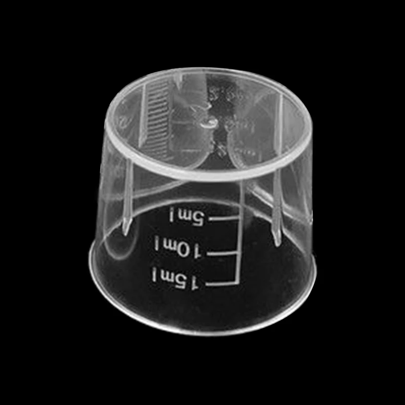 Transparent Graduated Measuring Cups Mixing for Paint Resin Epoxy Kitchen 10PCS