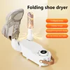 US EU Timer Shoe Dryer Foldable Quick Drying Hot Air Deodorizing Sterilizing Shoe Dryer Household Shoes Warmer Footwear Heater 1