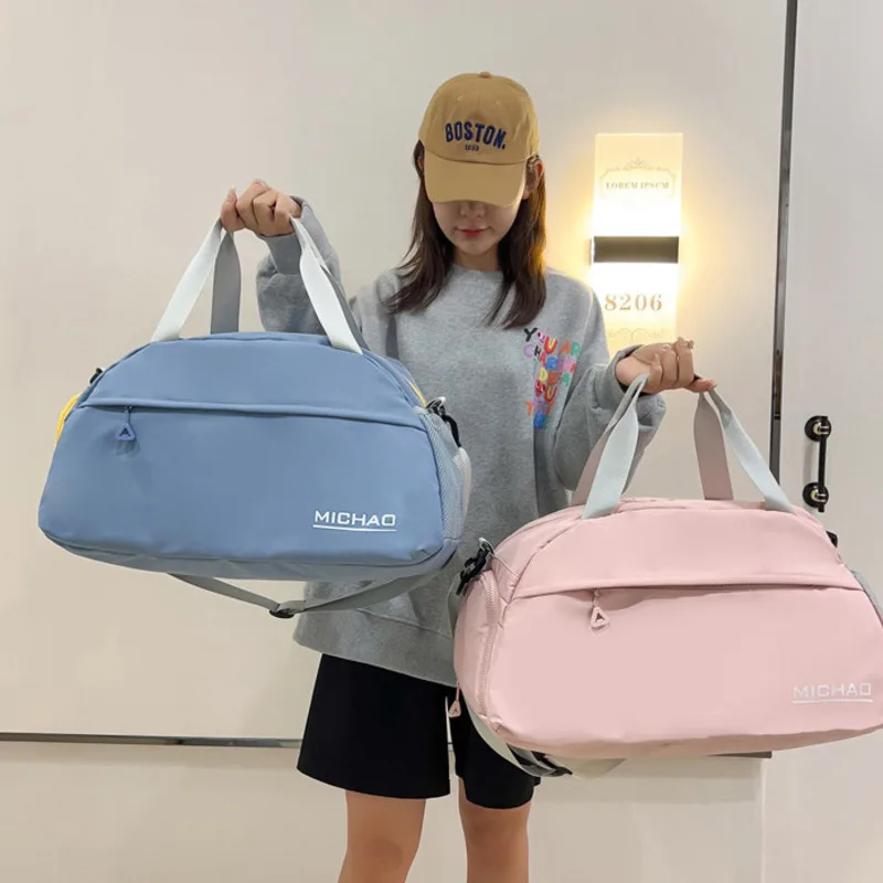 New Lightweight Large Capacity Travel Bag Portable Fitness Yoga Exercise Storage Bag Unisex Short Distance Boarding Exquisite