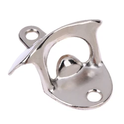 Stainless Steel Wall - Mounted Bottle Opener - Elegant Wedding Souvenir & Beverage Tool (Paragraph 1)