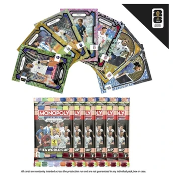 Panini Monopoly 2026 FIFA World Cup Prizm: Carte da Collezione Ufficiali di Calcio - Blaster Box per Collezionisti e Appassionati di Calcio