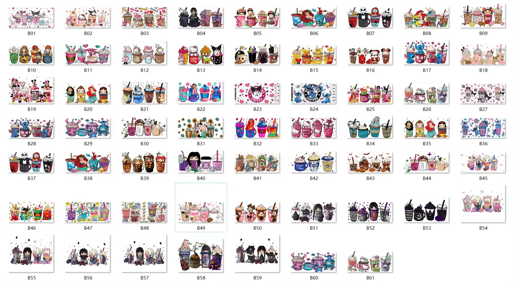 v Customize your design 16OZ UV DTF Cup Wraps Transfer Sticker For Glass Libbey Can Bottle，pleas Send your design to us.