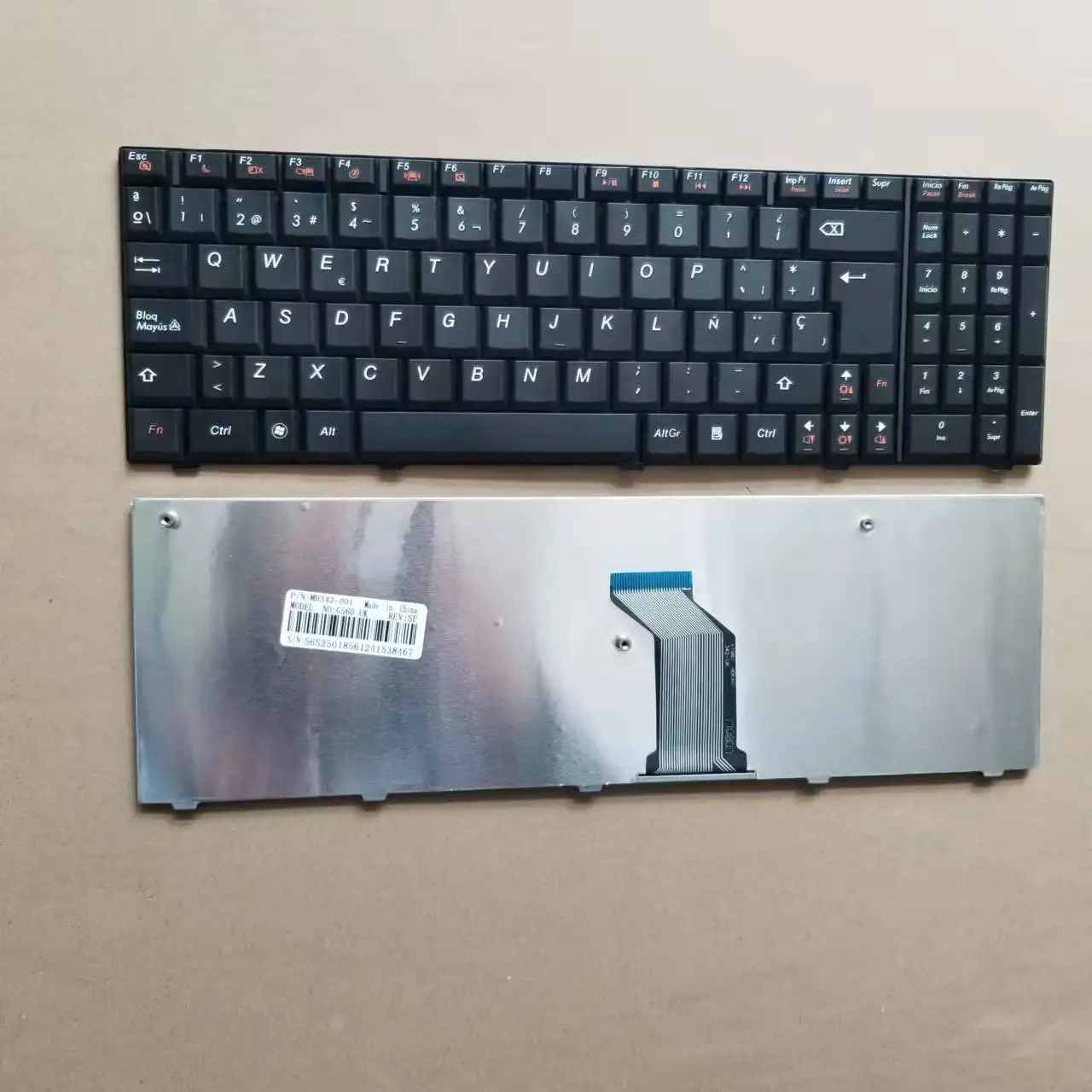 Neue Für Lenovo IdeaPad G560 G565 Serie SP Spanisch Laptop Tastatur