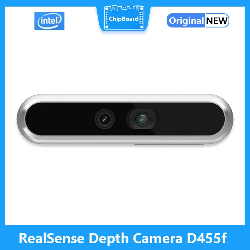 Глубинная камера Intel RealSense D455f, инфракрасная бинокулярная камера с двойным диапазоном