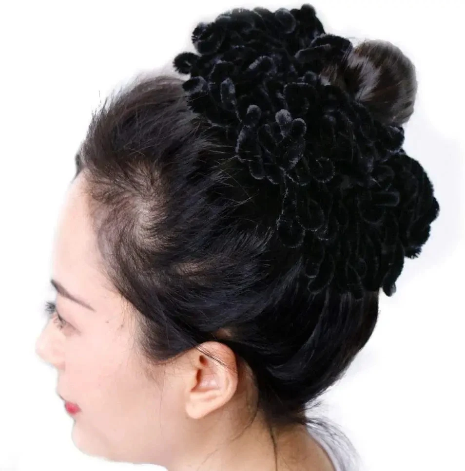 Scrunchie Volumising Hijab for Muslim Headwear Head Scarf Hijab Headscarf Female Head Wraps