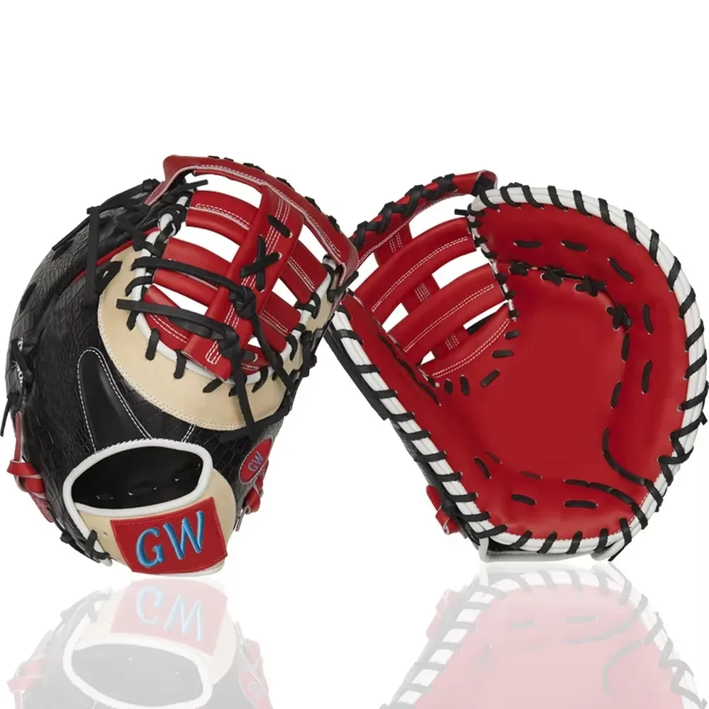 13 Inch First Base Gloves Snakeskin Crocodile Japanese Kip Baseball Gloves