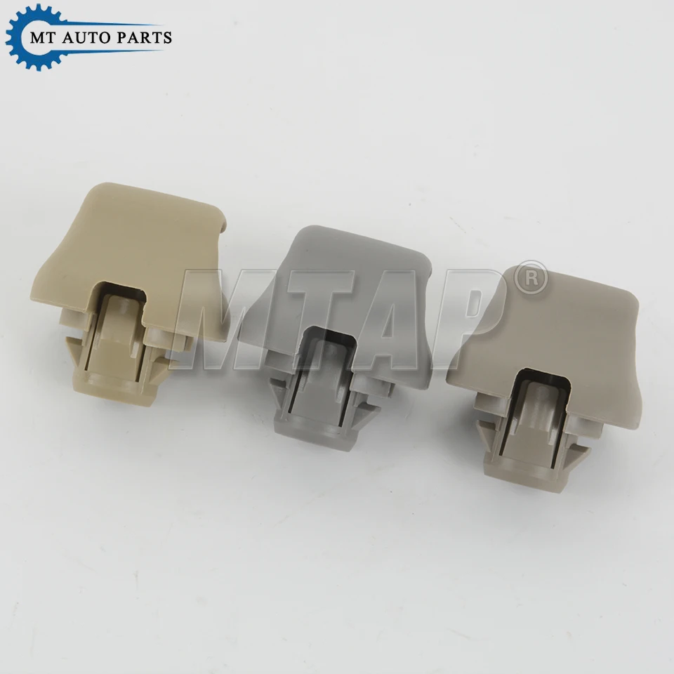 Aftermarket Car Sunvisor Holder Clips Sun Visor Fastener For HONDA CIVIC FA1 FD1 FD2 2006-2011 Beige Ivory Gray Color interior sun visor clip car sunshade clip
