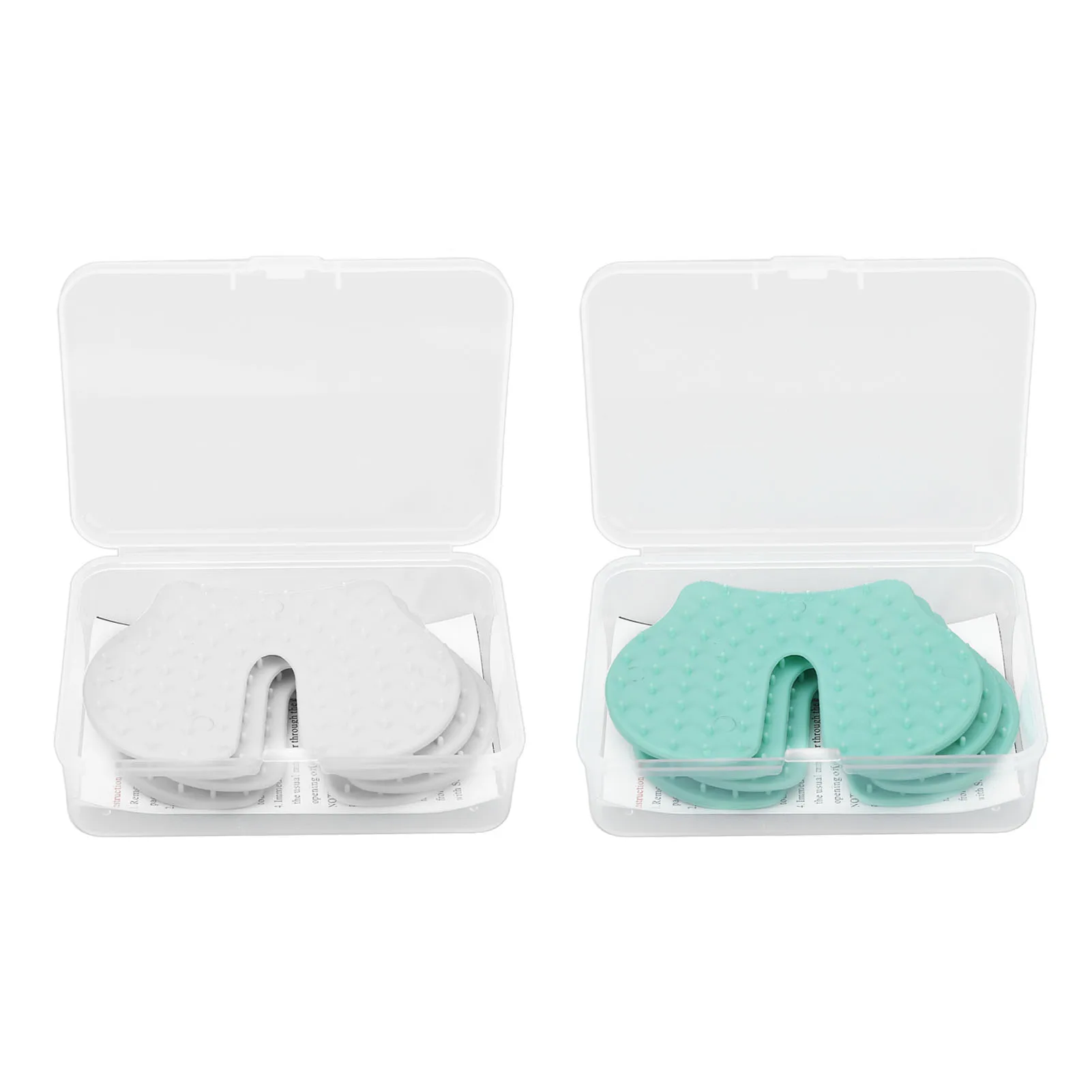 4pcs Shooting Pain Relief Reusable Plastic Relief Device Injury Blocker Kids Adults Pain Aid Tablets Immunization Tool