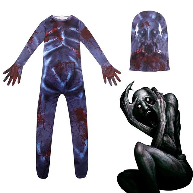 New game SCP 096 Bodysuit shy person style Clothes Halloween