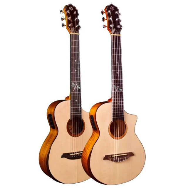 Guitare classique 32 pouces cordes en nylon Guitare folk 6 cordes Guitare  voyage 32 pouces Guitare Sikati spruce américaine Guitare acoustique solide  Cadeau gratuit Pack de guitare 32 pouces Introduction à la guitare -  AliExpress