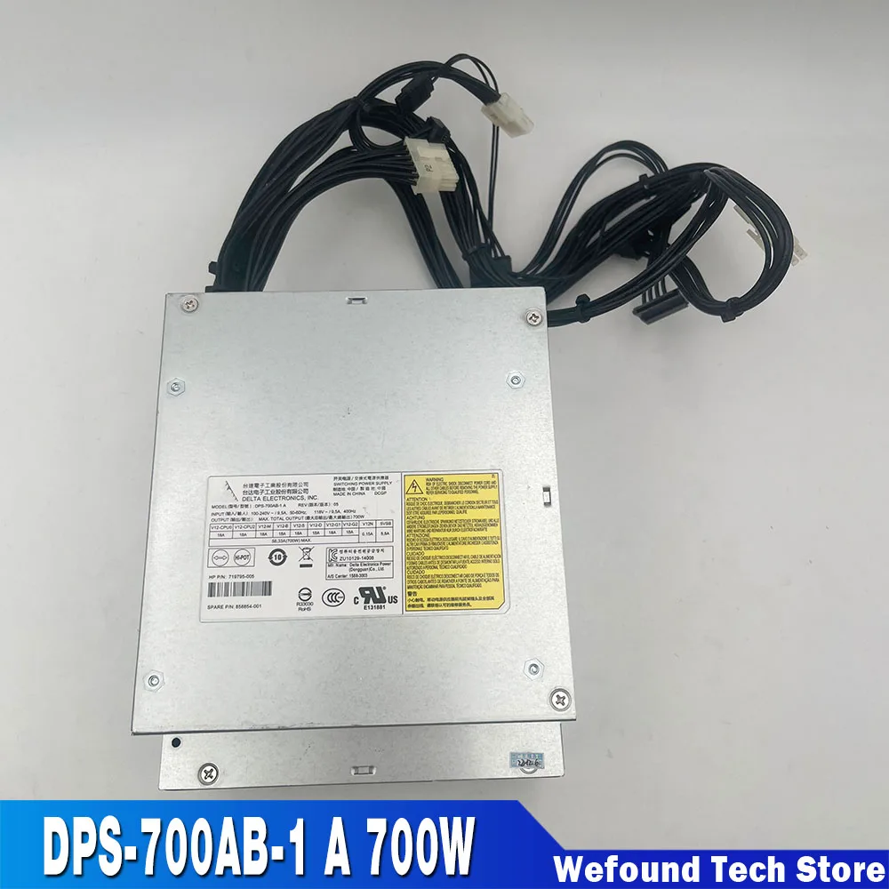Alimentatore Per Workstation Da 700W Per Hp Z440 719795-005 858854-001 809053-001 Dps-700Ab-1 A
