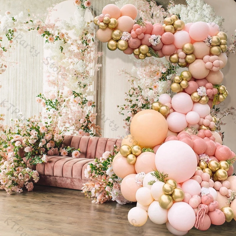 Raffinaderij Overdreven Dertig 187Pcs Maca Baby Roze Ballon Boog Verjaardagsfeestje Baby Shower Decoratie  Retro Roze Pastel Kleur Balon Huwelijksverjaardag Decor| | - AliExpress