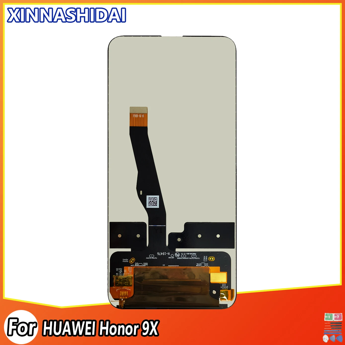 Новый сенсорный ЖК-дисплей 6 59 ''для Huawei Honor 9X Global Premium 10 дюймов дигитайзер