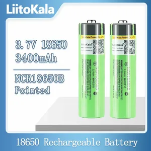 Литиевая аккумуляторная батарея liitokala NCR18650B, 100% в, 3,7 мАч