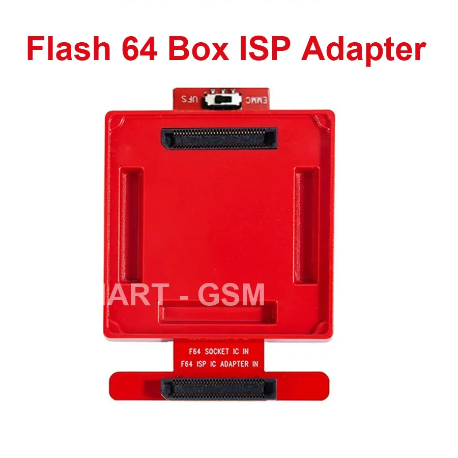 Flash 64 Box F64 ISP MiPitester MiPi Box For MINI & GEAR 2 EMMC